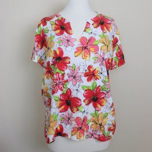 Talbots Short Sleeve Sweater 1X